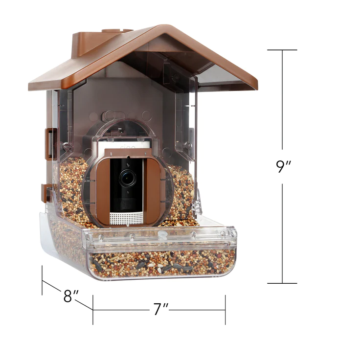 Wasserstein Bird Feeder Camera Case size