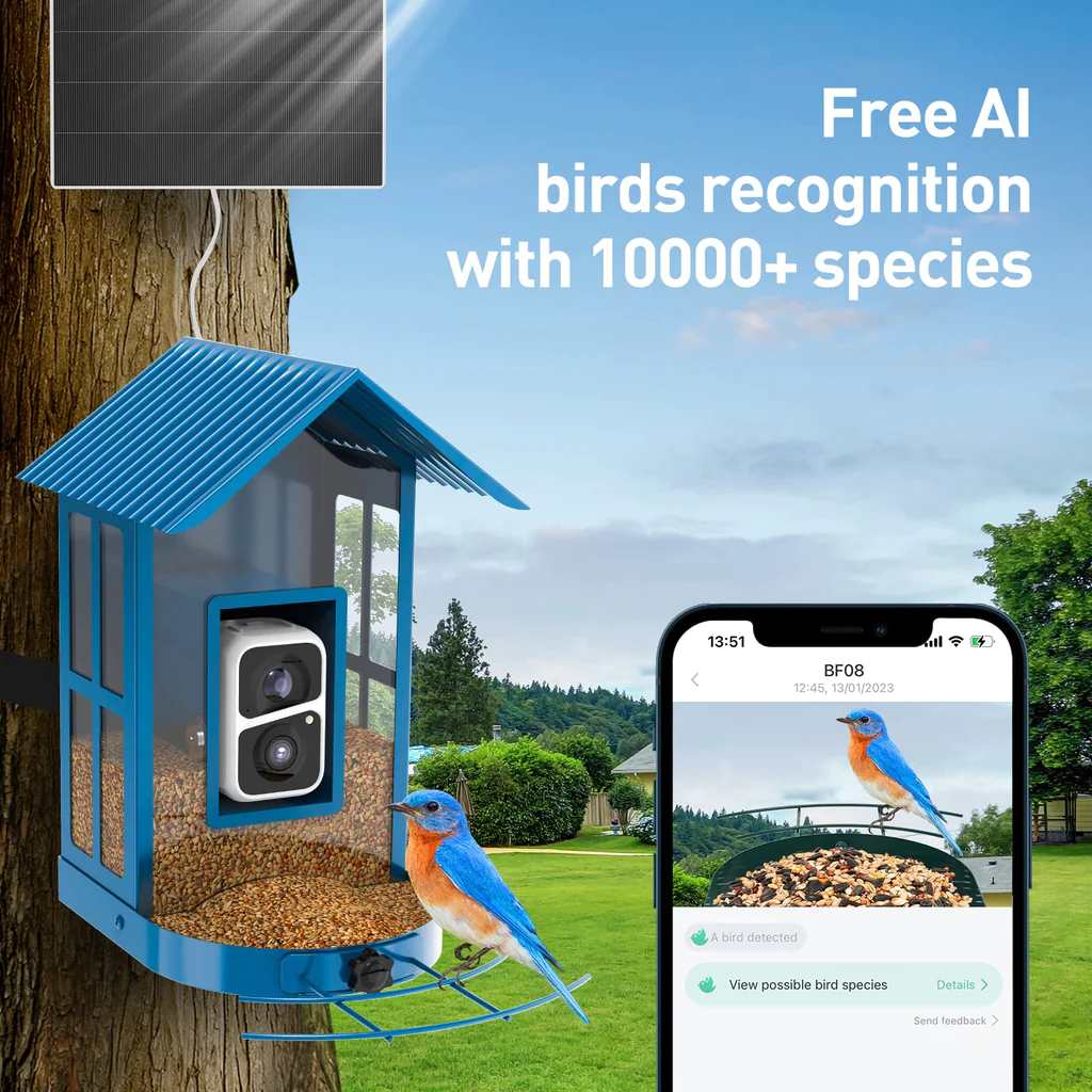 Soliom BF08 Smart Bird Feeder app experience